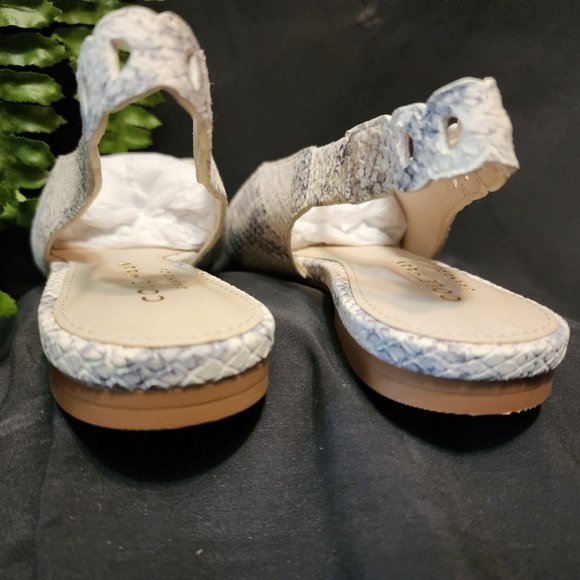 Cole Haan Women's Merrit Skimmer Flats, Ivory Roccia, Size 5B, MSRP $150 - NIB - Picture 3 of 11